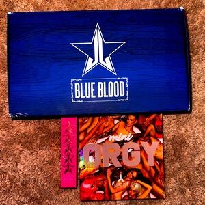 JEFFREE STAR COSMETICS BUNDLE BLUE BLOOD OR*Y & VELOUR LIQUID LIP NEW